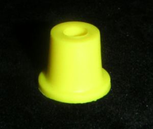 3/4" Yellow Champion Tapered Bumper Post Sleeve